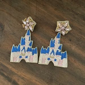 Disney Castle Earrings